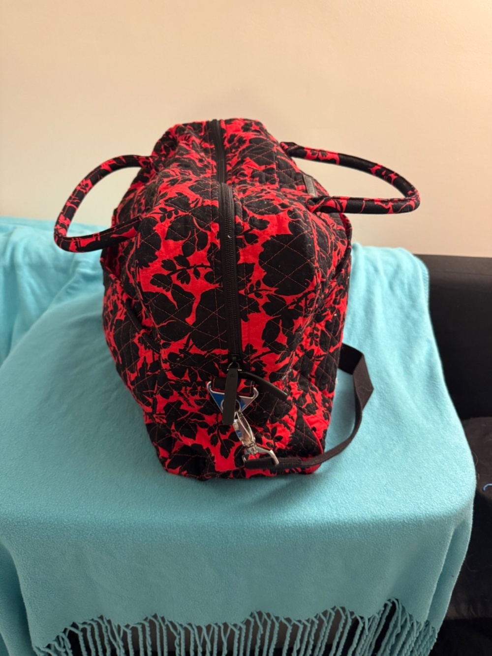 Vera Bradley Weekender Travel Bag in Silhouette Floral - Picture 4 of 4